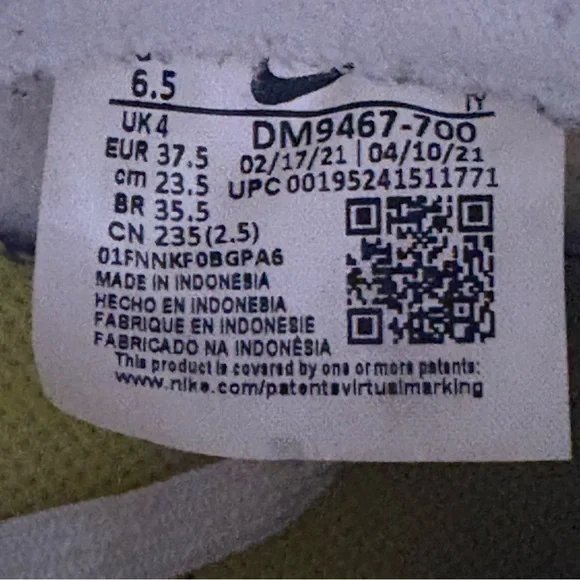 Nike Dunk Low OG Women’s “Yellow Strike” | Size
 6.5 - Picture 8 of 12